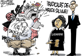 SOTOMAYOR  by Pat Bagley