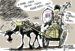 KIM JONG SICK by Pat Bagley