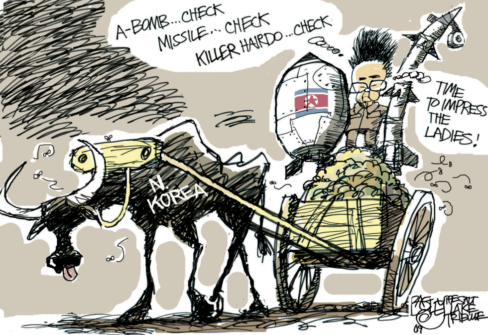  KIM JONG SICK by Pat Bagley