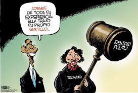 OBAMA Y SOTOMAYOR  by Nate Beeler