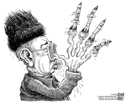 MORE NORTH KOREAN LAUNCHES by Adam Zyglis