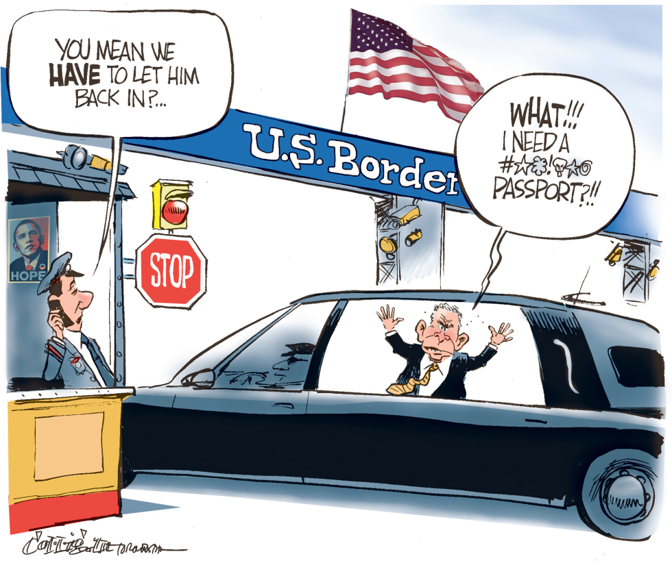  BORDER PROBLEMS FOR PRESIDENT BUSH by Patrick Corrigan