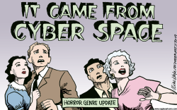 HORROR GENRE UPDATE by Mike Keefe