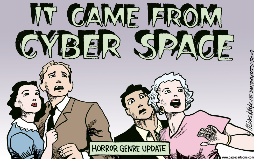  HORROR GENRE UPDATE by Mike Keefe