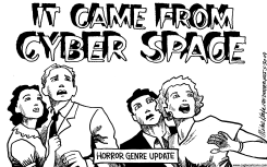 HORROR GENRE UPDATE by Mike Keefe