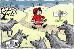 LITTLE RED RIDING SONIA by Wolverton