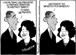 JUEZ SONIA SOTOMAYOR by Bob Englehart