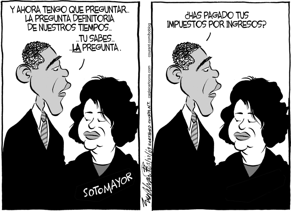  JUEZ SONIA SOTOMAYOR by Bob Englehart