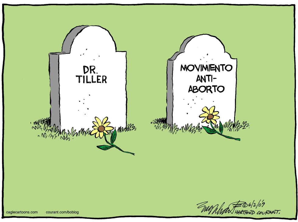  DR. GEORGE TILLER  by Bob Englehart