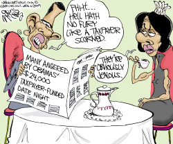 OBAMA DATE NIGHT by Gary McCoy