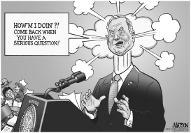 LOCAL NYC- TESTY MAYOR BLOOMBERG by RJ Matson