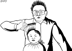 KIM JONG IL, KIM JONG UN by Rainer Hachfeld