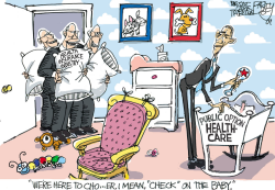 PRIVATE HEALTH INSURERS by Pat Bagley