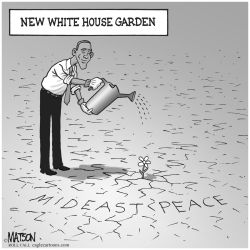 NEW WHITE HOUSE GARDEN by RJ Matson