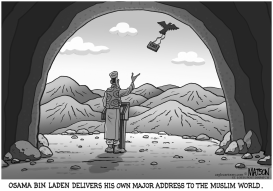 OSAMA BIN LADEN'S ADDRESS by RJ Matson