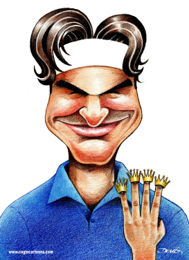 ROGER FEDERER by Dario Castillejos