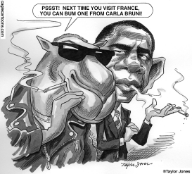 BARACK OBAMA AND JOE CAMEL by Taylor Jones