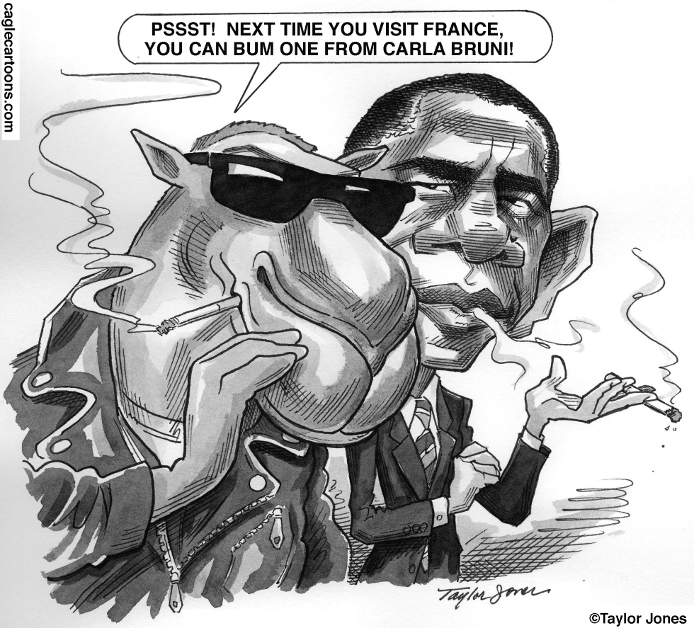  BARACK OBAMA AND JOE CAMEL by Taylor Jones