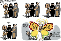 IRAN BUTTERFLY by Pat Bagley