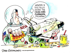 CASH FOR CLUNKERS PROGRAM by Dave Granlund