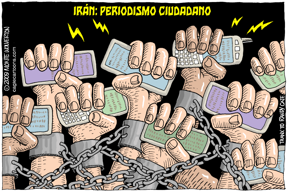  IRAN  EL PODER DEL PERIODISMO CIUDADANO  by Wolverton