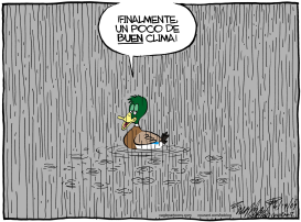 MAL CLIMA  by Bob Englehart