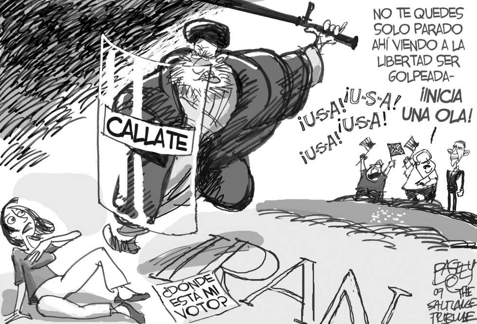  ANIMANDO A IRAN by Pat Bagley