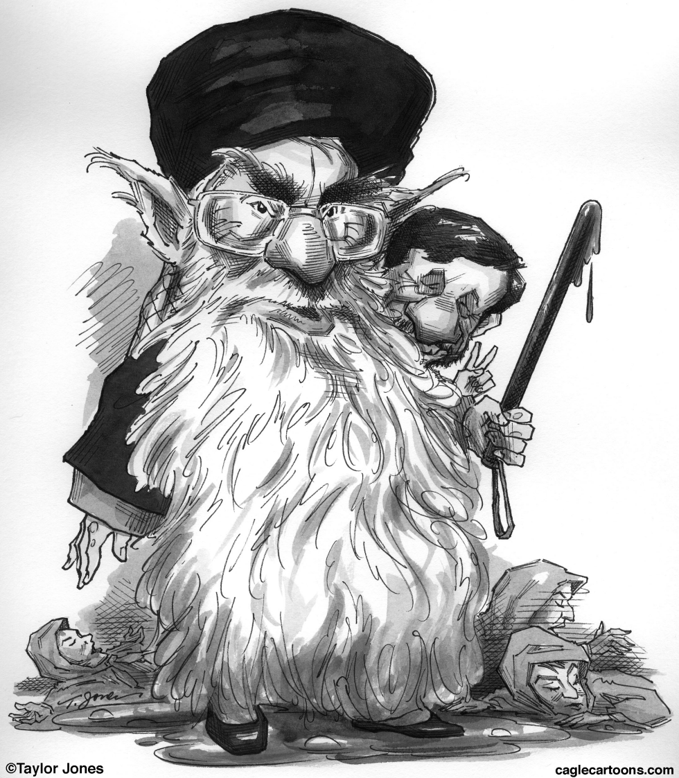  KHAMENEI AND AHMADINEAD by Taylor Jones