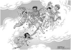 MICHAEL JACKSON EN EL CIELO by RJ Matson