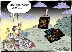 4 DE JULIO  by Bob Englehart