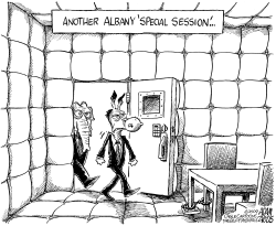 NY STATE SPECIAL SESSION by Adam Zyglis