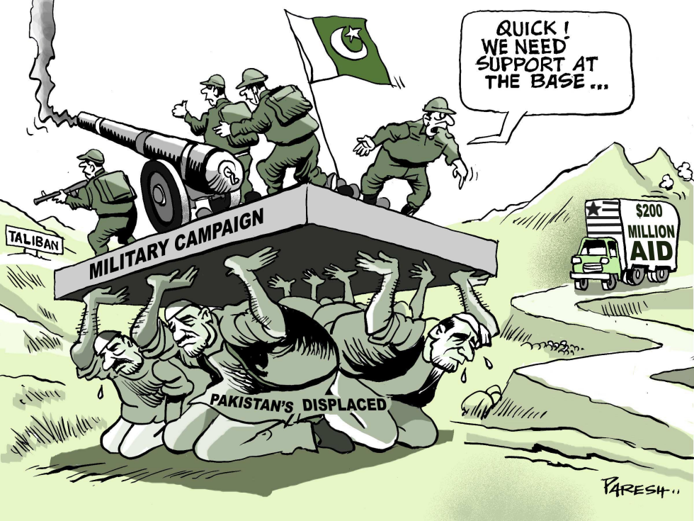  AID FOR PAKISTAN by Paresh Nath