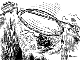 NOOSE AROUND TALIBAN by Paresh Nath