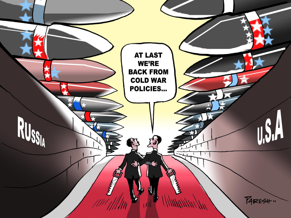  US,RUSSIA TO CUT NUKES by Paresh Nath