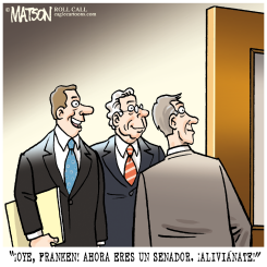 CONSEJO EN SERIO AL SENADOR FRANKEN  by RJ Matson