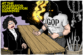 AT THE SOTOMAYOR CONFIRMATION HEARINGS by Wolverton