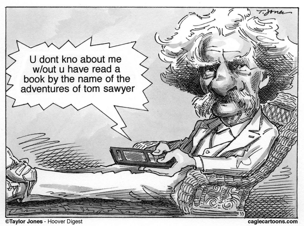  WOULD MARK TWAIN HAVE TWEETED by Taylor Jones