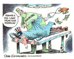 US HEALTHCARE COSTS by Dave Granlund