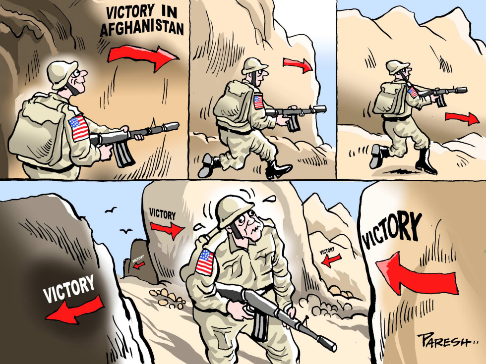  VICTORY IN AFGHANISTAN by Paresh Nath