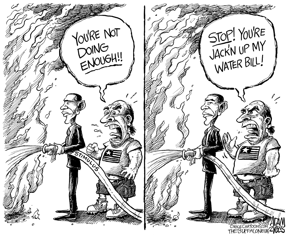  AMERICA WANTS IT BOTH WAYS by Adam Zyglis