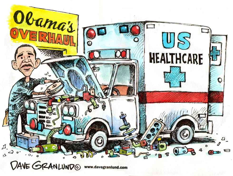  HEALTHCARE OVERHAUL by Dave Granlund