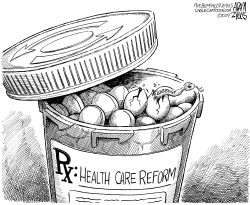 HEALTH CARE REFORM PILLS by Adam Zyglis