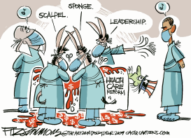 OBAMACARE by David Fitzsimmons