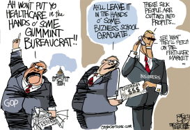 HEALTH BIZNESS by Pat Bagley