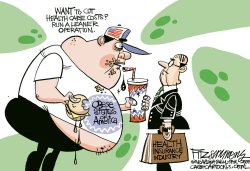 FAT CORPORATIONS by David Fitzsimmons