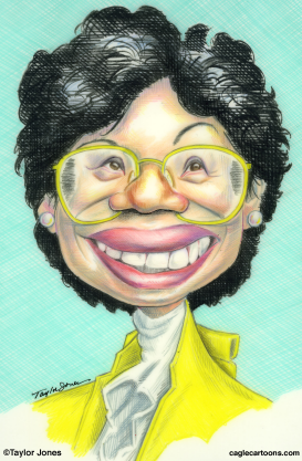 CORAZON AQUINO 1933-2009 by Taylor Jones