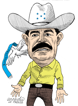 MANUEL ZELAYA COL by Arcadio Esquivel