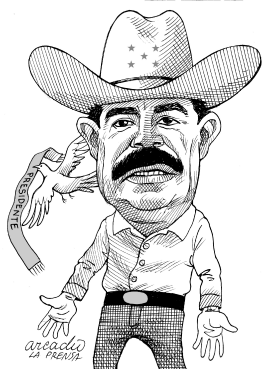 MANUEL ZELAYA  by Arcadio Esquivel