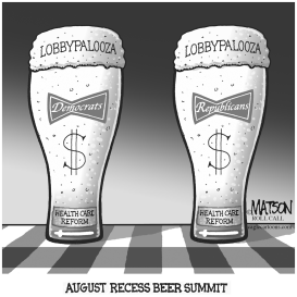 AUGUST RECESS BEER SUMMIT by RJ Matson