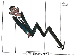 OBAMA APPROVAL RATING  by Christo Komarnitski